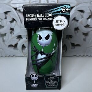 The Nightmare Before Christmas Nesting Dolls Disney Tim Burton Set of 5 New NIB